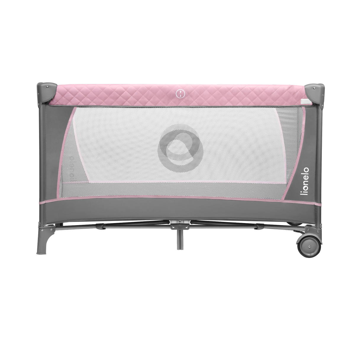 travel cot Lionelo Flower Flamingo