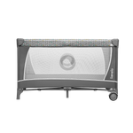 travel cot product view 4 Lionelo Flower Grey Scandi