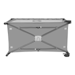 travel cot product view 6 Lionelo Flower Grey Stone