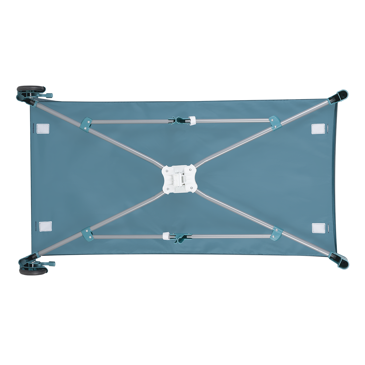 travel cot product view 6 Lionelo Flower Turquoise