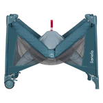 travel cot product view 7 Lionelo Flower Turquoise