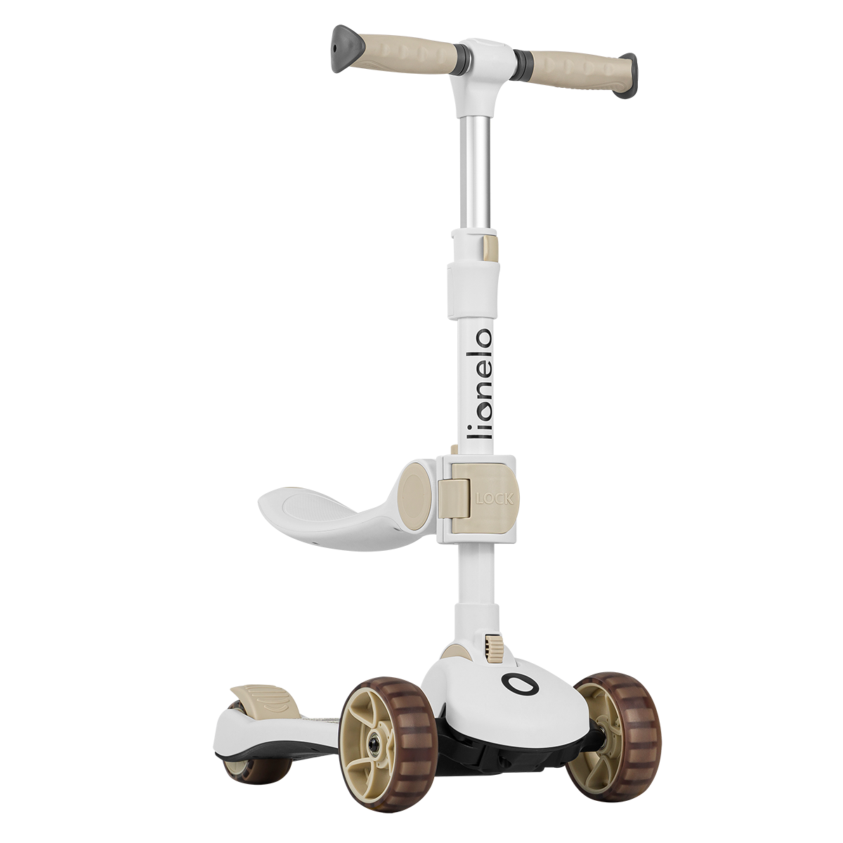 children's scooter product view 6 Lionelo Franky Beige Latte