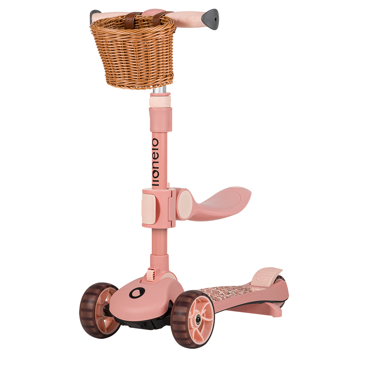 children's scooter Lionelo Franky Pink Rose