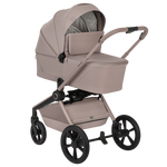 2-in-1 stroller with carrycot and stroller seat Lionelo Freya 2-in-1 Beige Sand