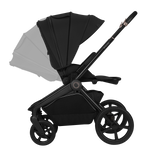 2-in-1 stroller product view 5 Lionelo Freya 2-in-1 Black Onyx