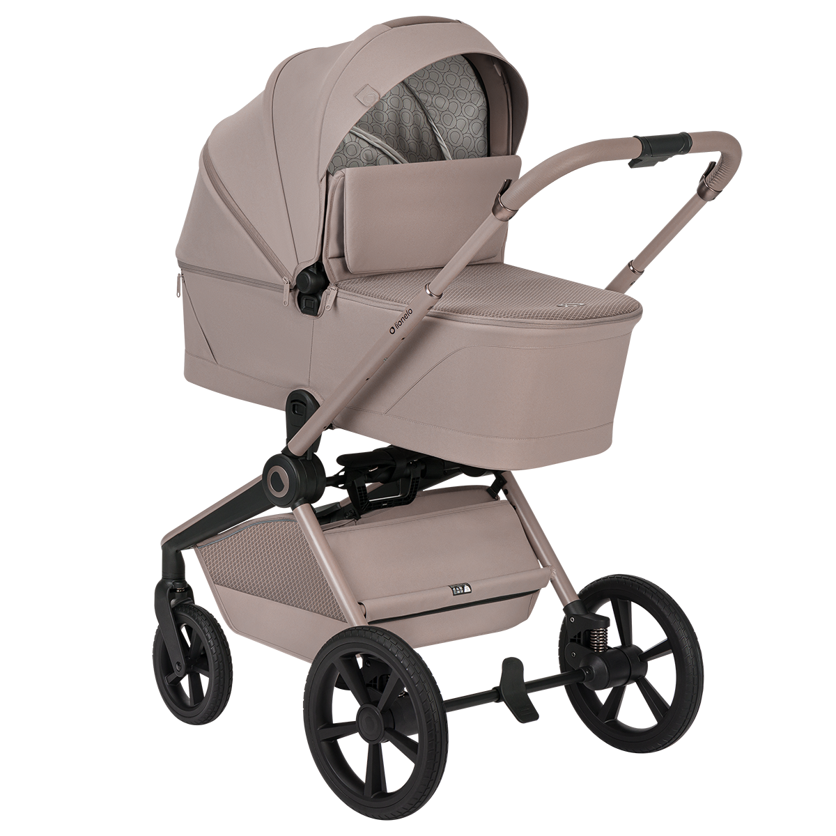 3-in-1 stroller product view 5 Lionelo Freya 3-in-1 Beige Sand