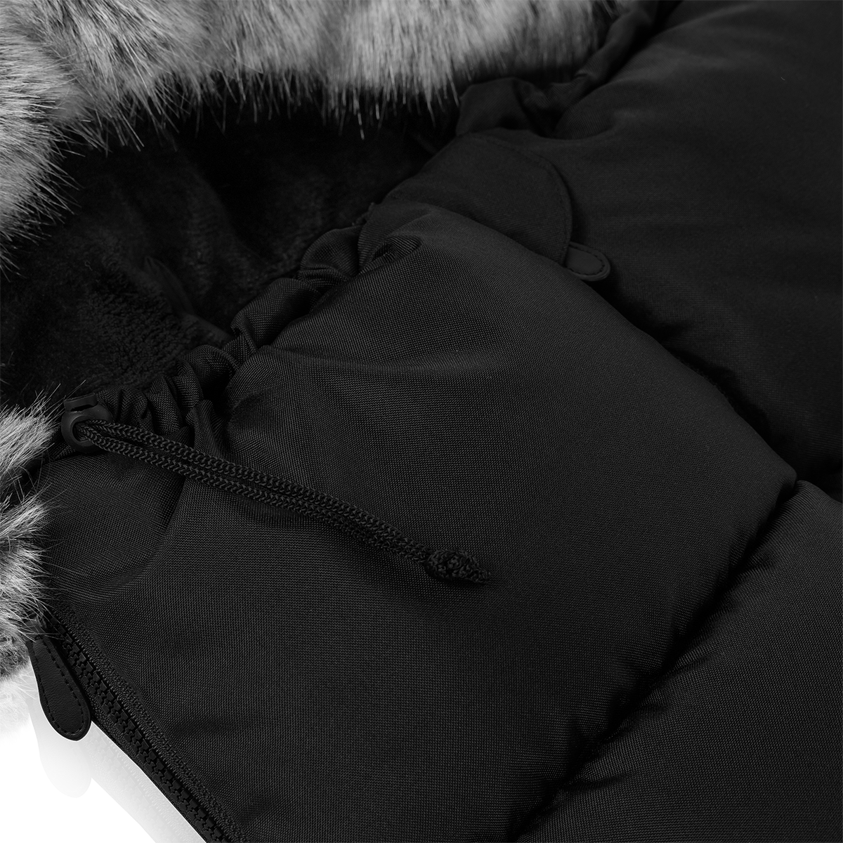 stroller footmuff product view 5 Lionelo Frode Black Carbon