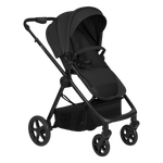 3-in-1 stroller product view 2 Lionelo Greet 3-in-1 Black Onyx