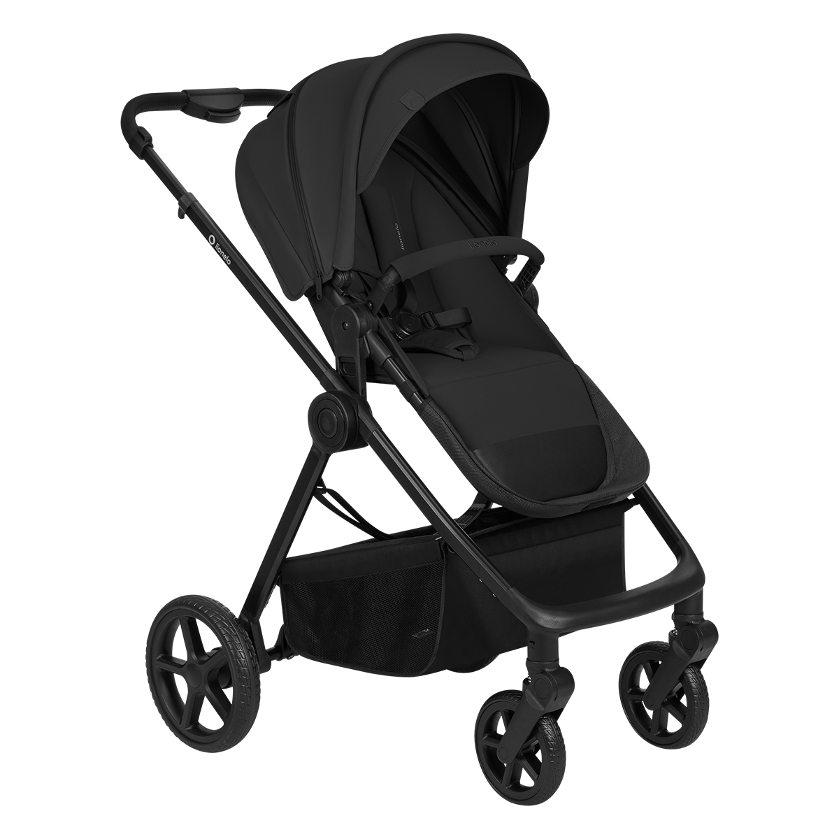3-in-1 stroller product view 2 Lionelo Greet 3-in-1 Black Onyx