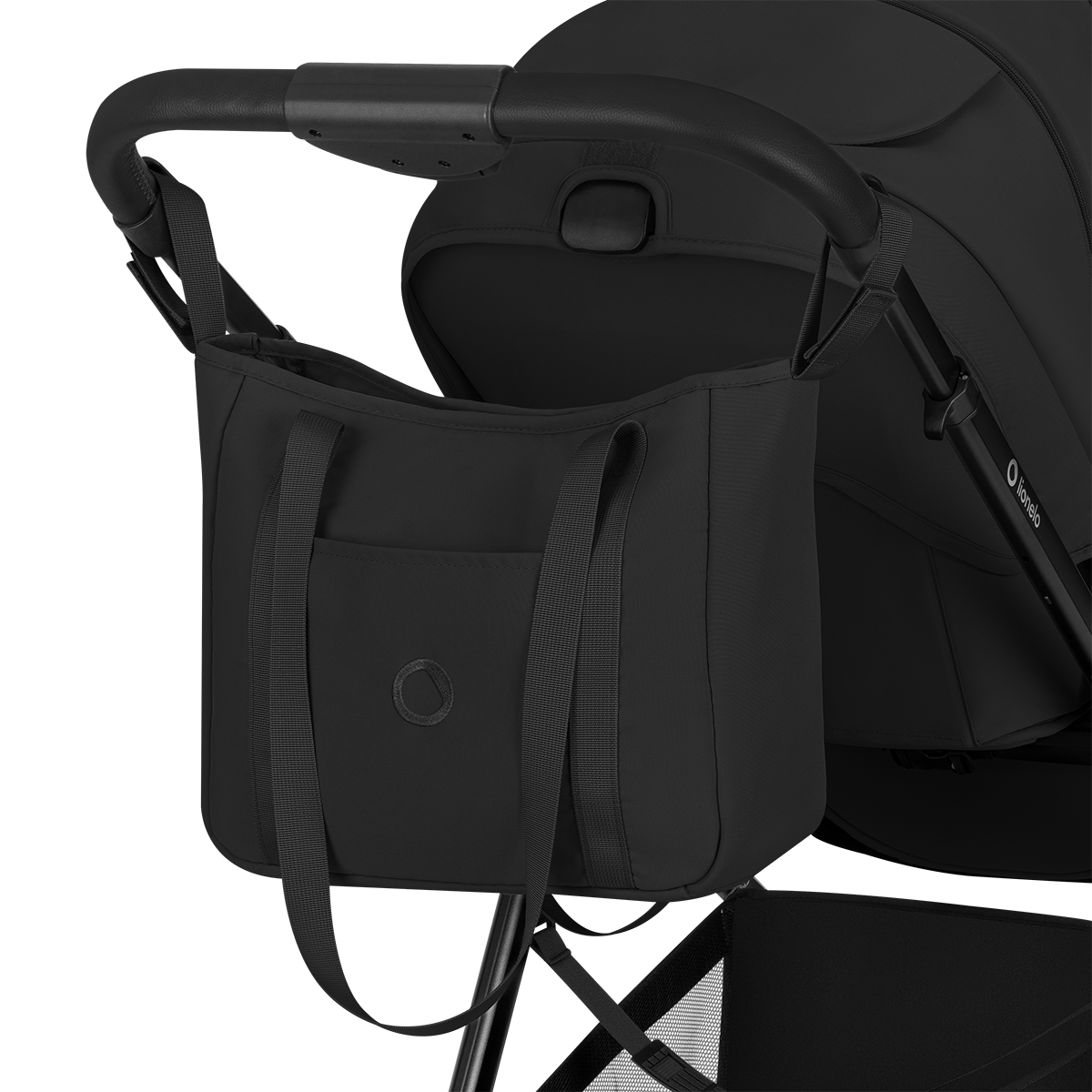 3-in-1 stroller product view 6 Lionelo Greet 3-in-1 Black Onyx