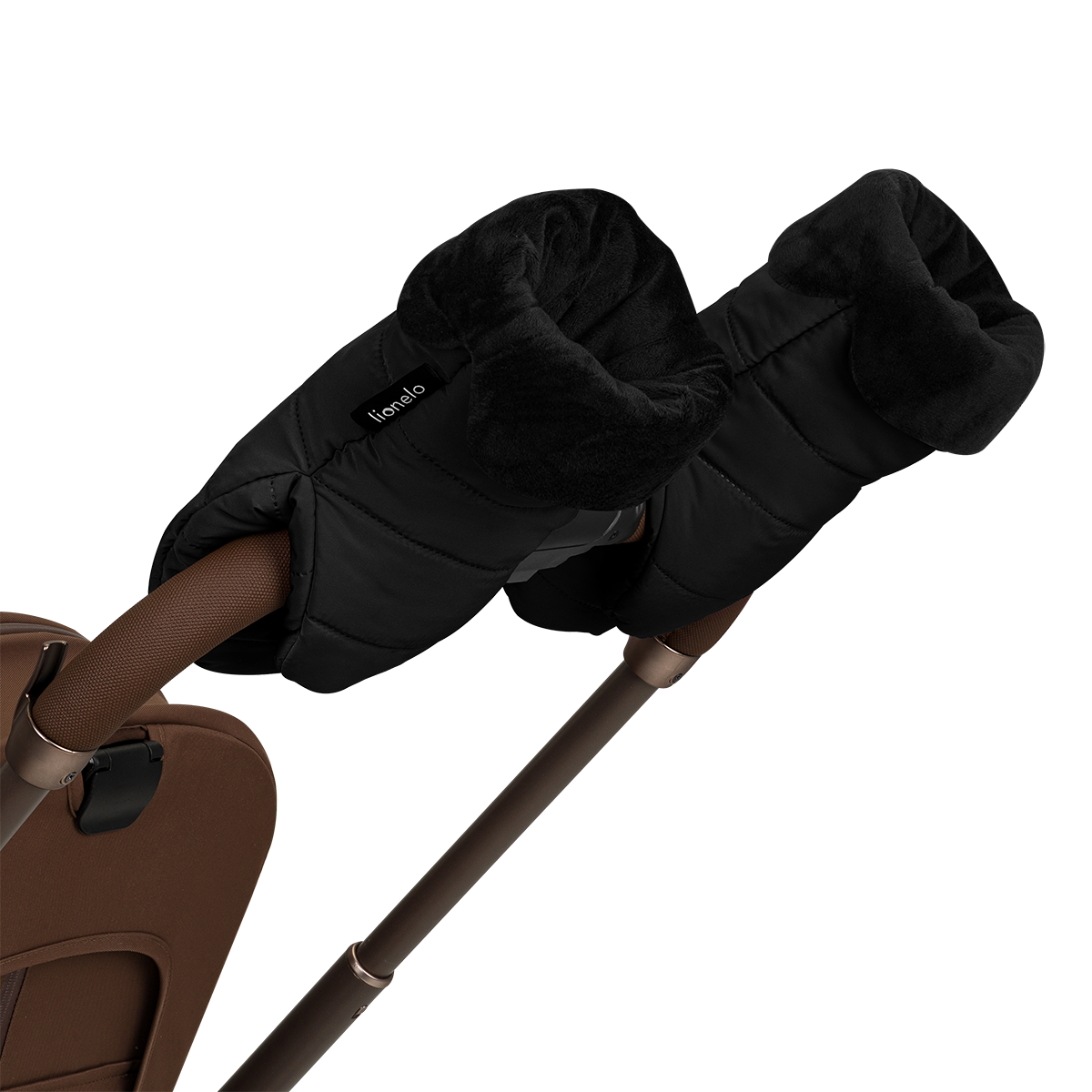 stroller accessory product view 2 Lionelo Handmuff Oli Black