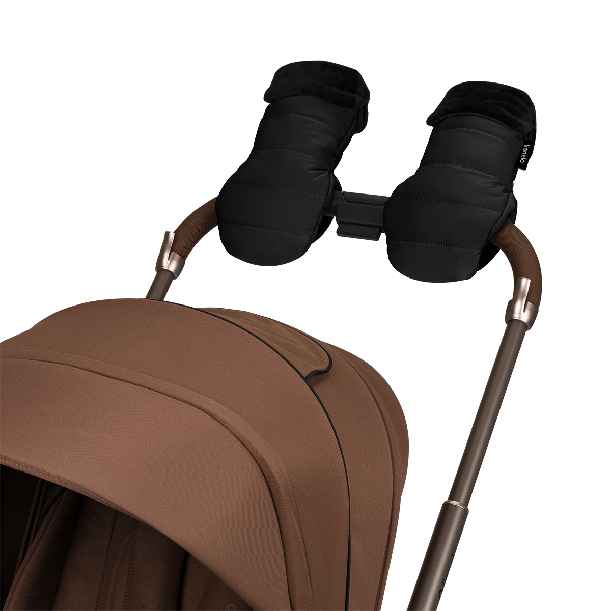 stroller accessory product view 6 Lionelo Handmuff Oli Black