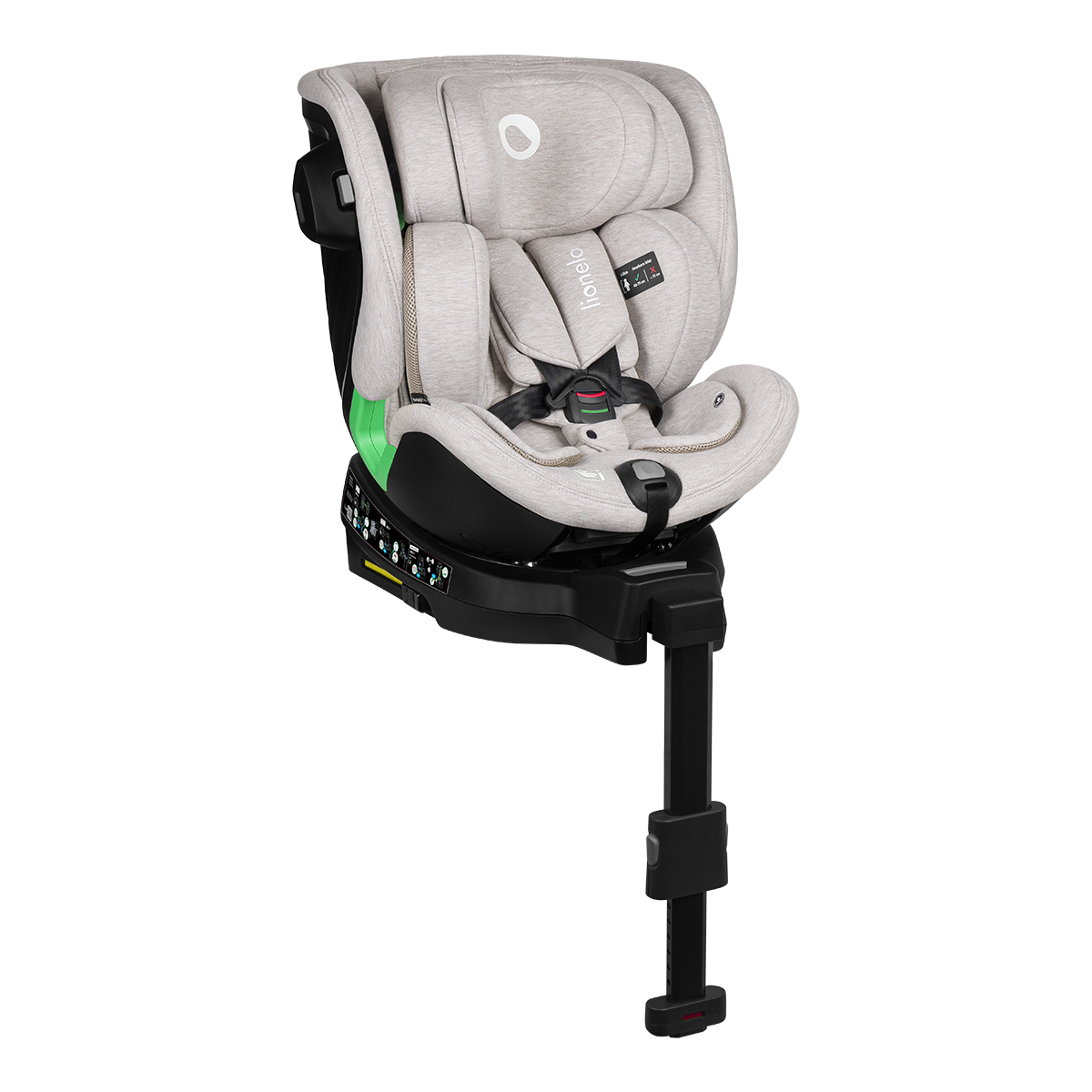 i-Size convertible car seat Lionelo Harmony i-Size Beige Sand Bamboo