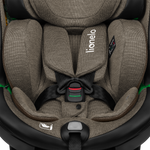 i-Size convertible car seat product view 6 Lionelo Harmony i-Size Green Olive Leather