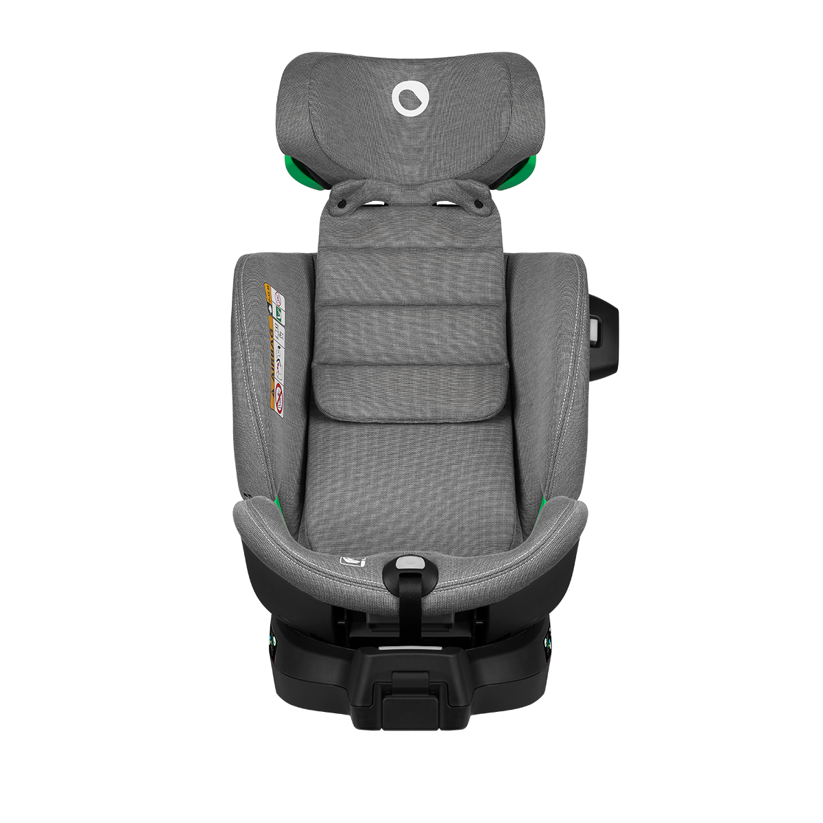 i-Size convertible car seat product view 4 Lionelo Harmony i-Size Grey Concrete Bamboo