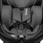 i-Size convertible car seat product view 5 Lionelo Harmony i-Size Grey Graphite Leather