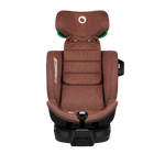 i-Size convertible car seat product view 4 Lionelo Harmony i-Size Red Brick Bamboo