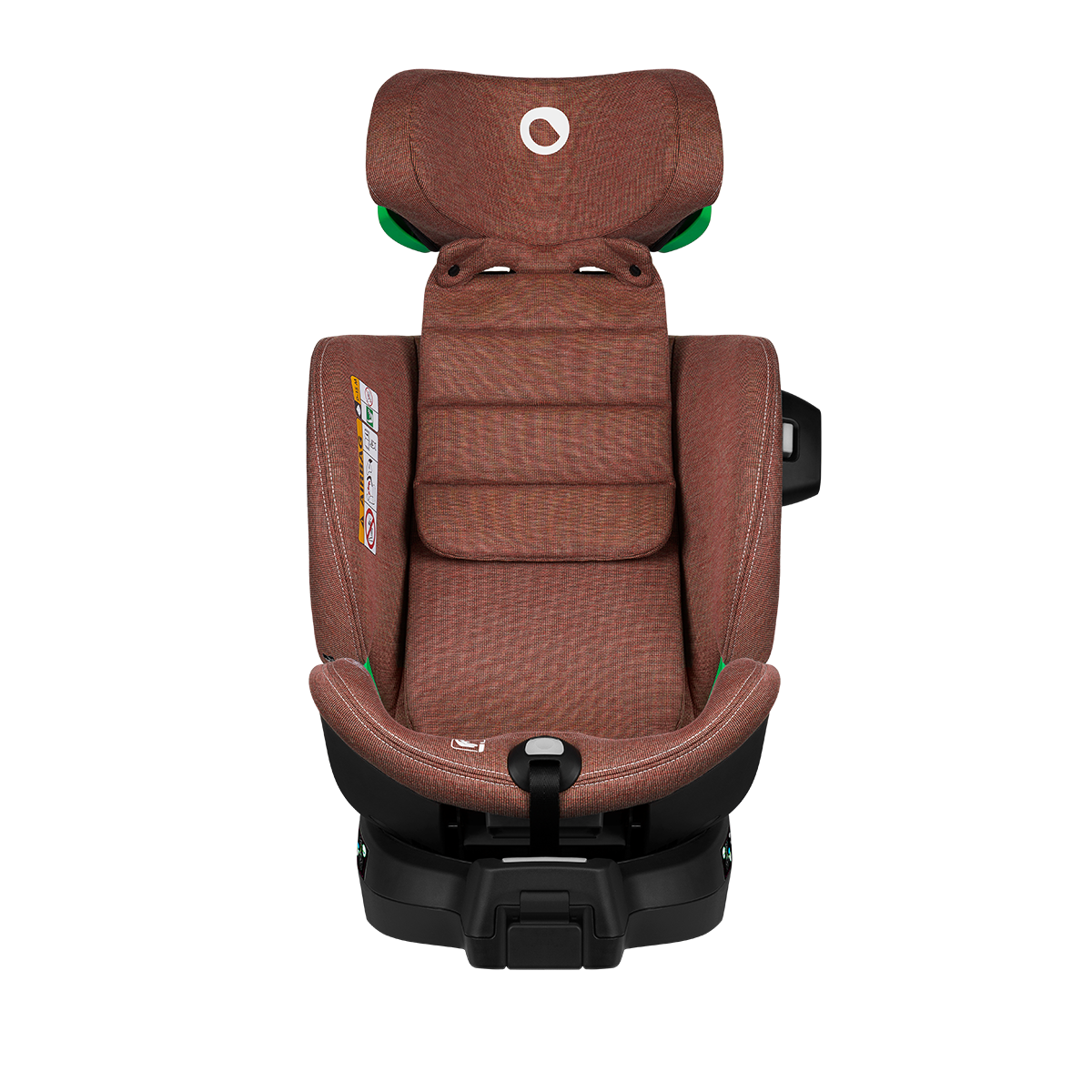 i-Size convertible car seat product view 4 Lionelo Harmony i-Size Red Brick Bamboo