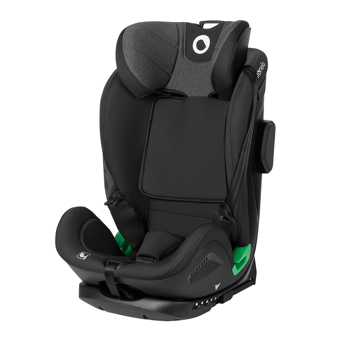 i-Size convertible car seat product view 4 Lionelo Harper i-Size Black Carbon Grey
