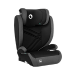 i-Size booster car seat Lionelo Hugo i-Size Black Grey
