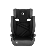 i-Size booster car seat product view 4 Lionelo Hugo i-Size Black Grey