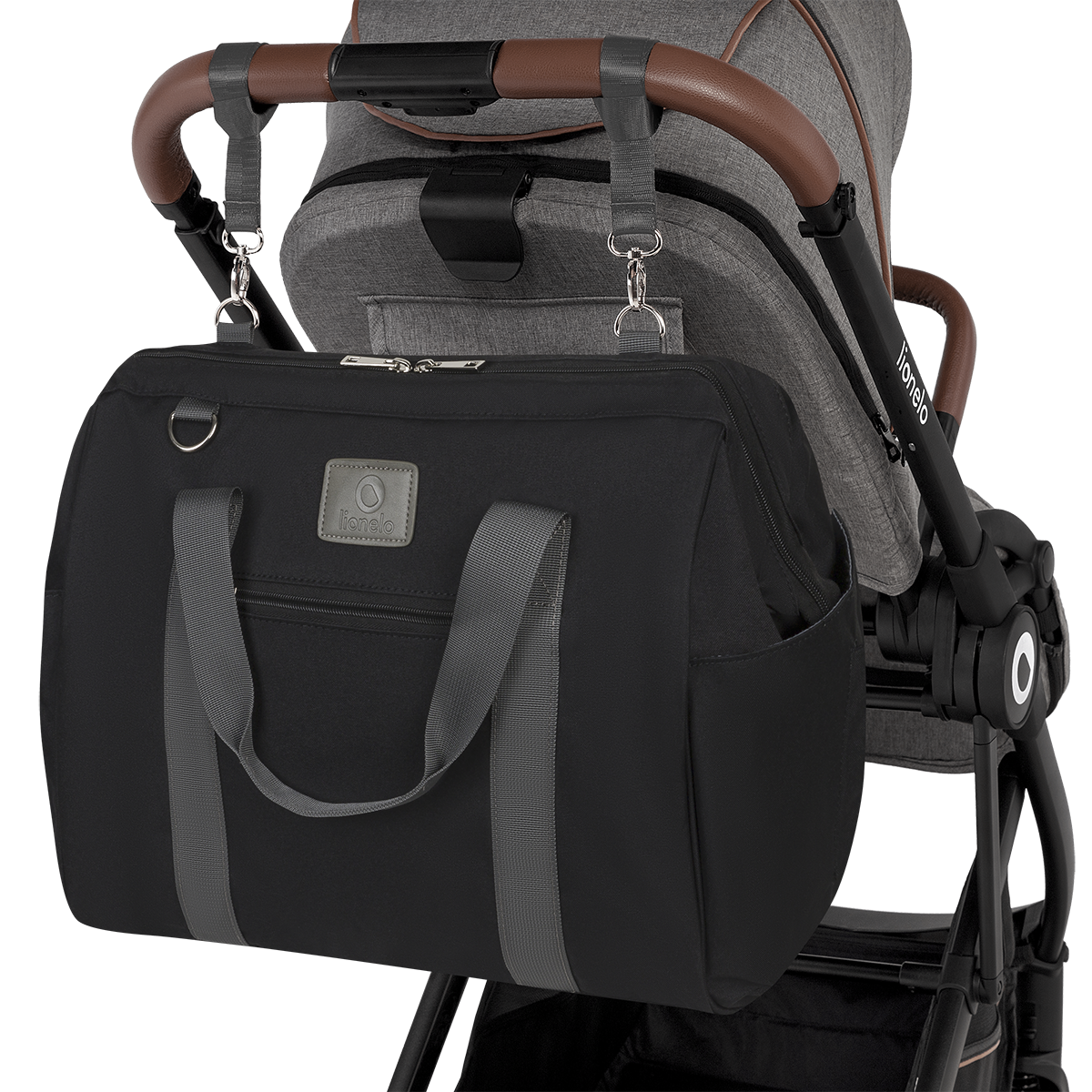 stroller travel bag product view 10 Lionelo Ida Black Onyx