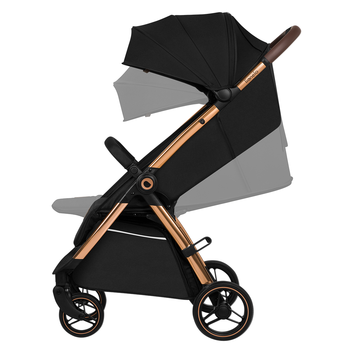 baby stroller product view 4 Lionelo Ingrid Black Onyx