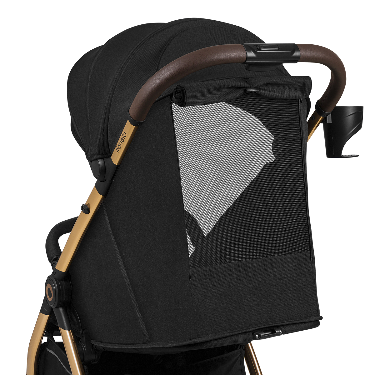 baby stroller product view 5 Lionelo Ingrid Black Onyx