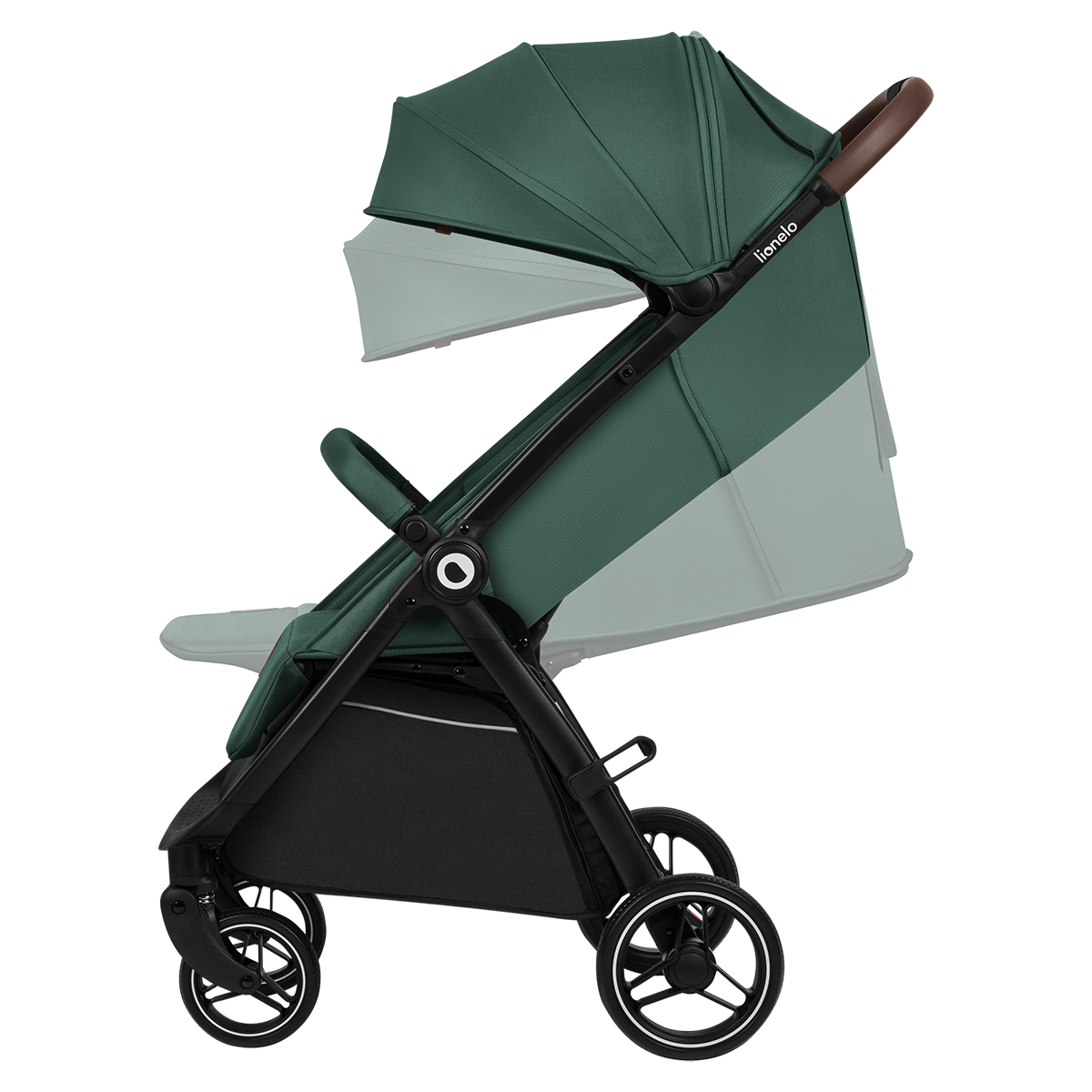 baby stroller product view 4 Lionelo Ingrid Green Emerald