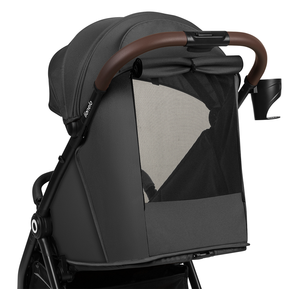 baby stroller product view 5 Lionelo Ingrid Grey Stone