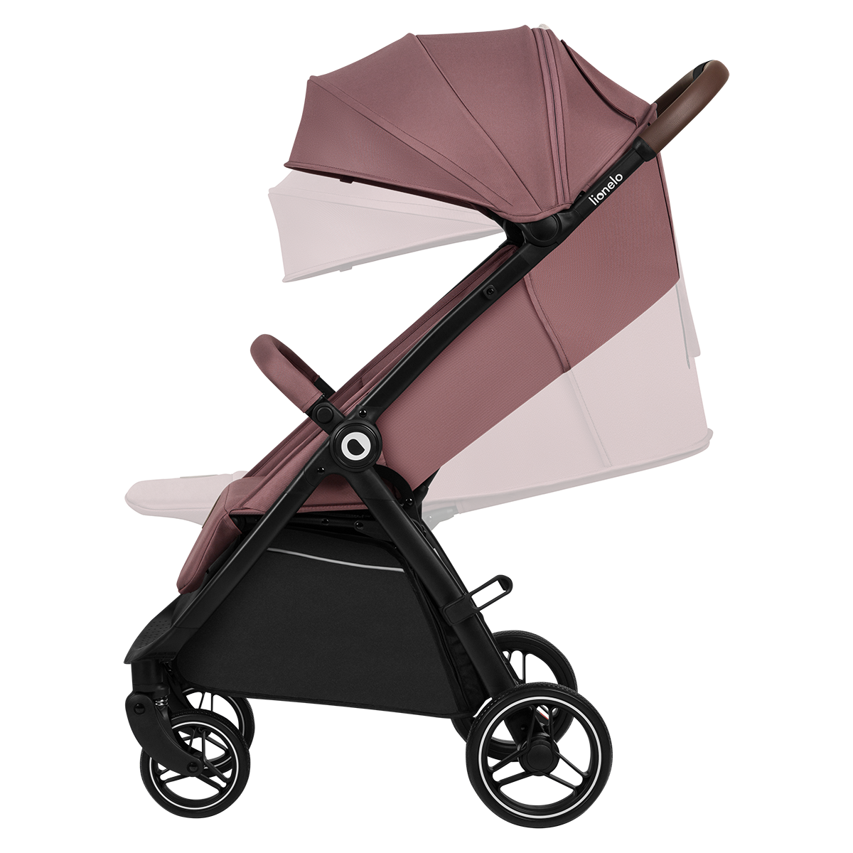baby stroller product view 4 Lionelo Ingrid Pink Mauve