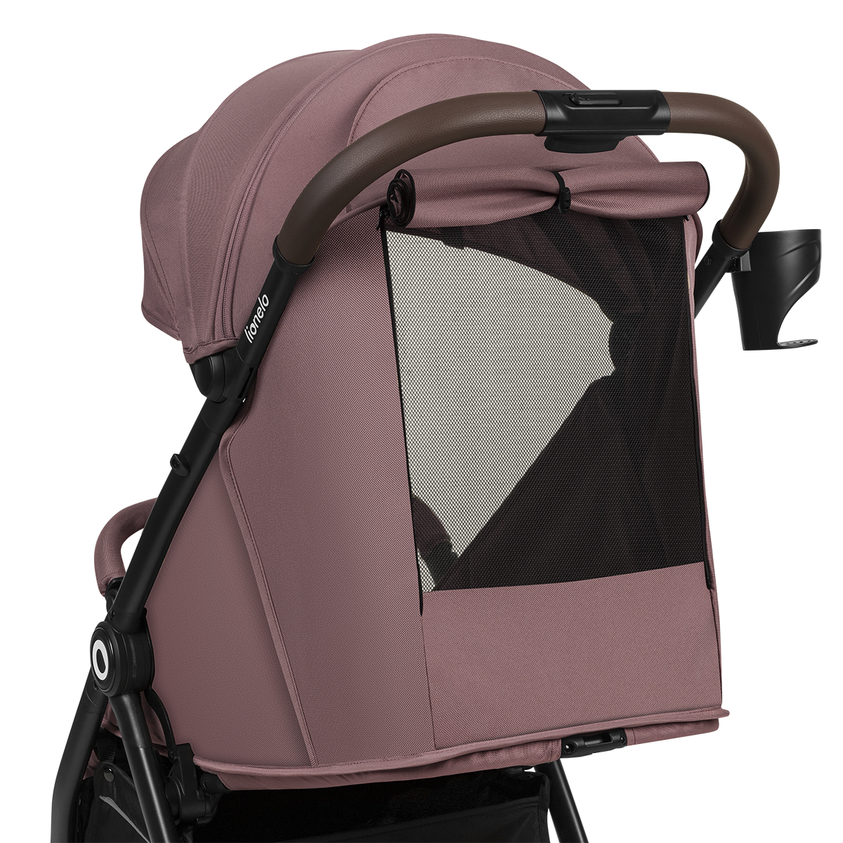 baby stroller product view 5 Lionelo Ingrid Pink Mauve