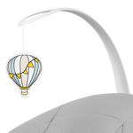 baby bouncer or rocker product view 6 Lionelo Iris Grey Concrete