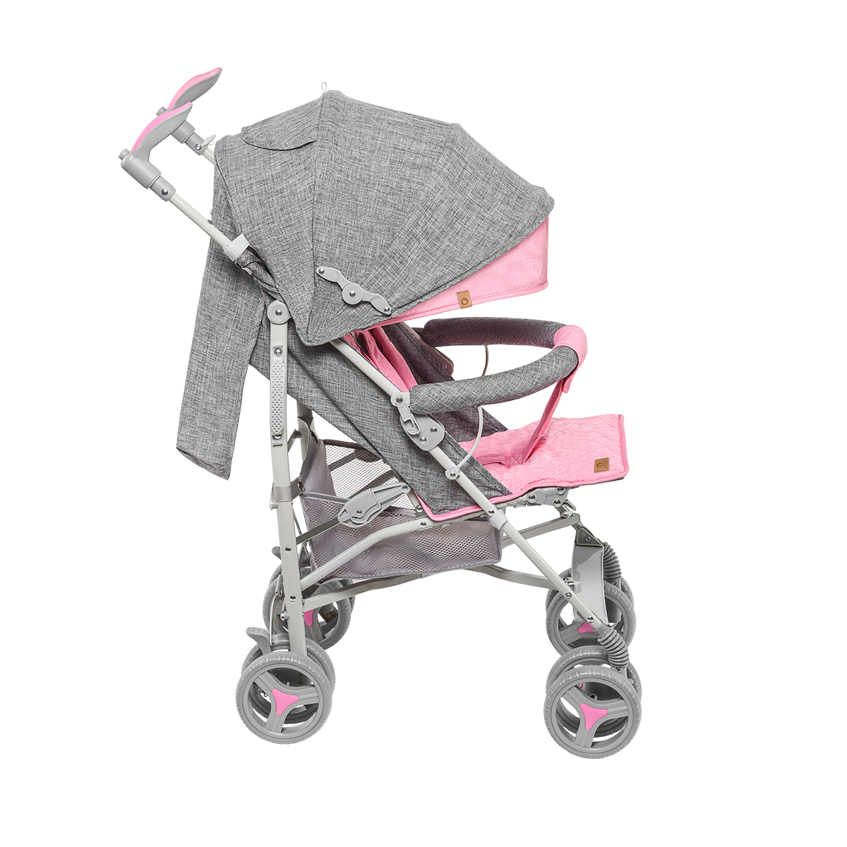 baby stroller product view 2 Lionelo Irma Pink