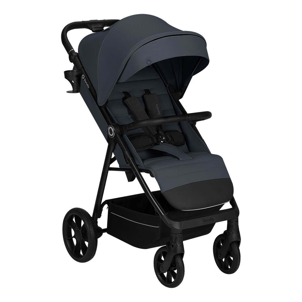 baby stroller product view 3 Lionelo Iva Grey Graphite