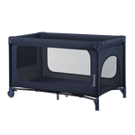 travel cot folded view Lionelo Jasmin Easy Fold Blue Navy