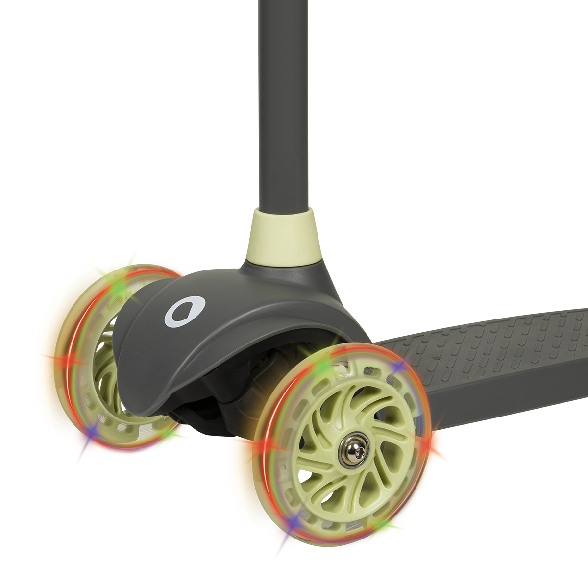 children's scooter product view 5 Lionelo Jessy Grey Green