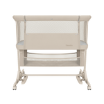 bedside crib Lionelo Jodie Beige Cream