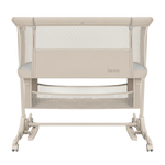 bedside crib product view 6 Lionelo Jodie Beige Cream