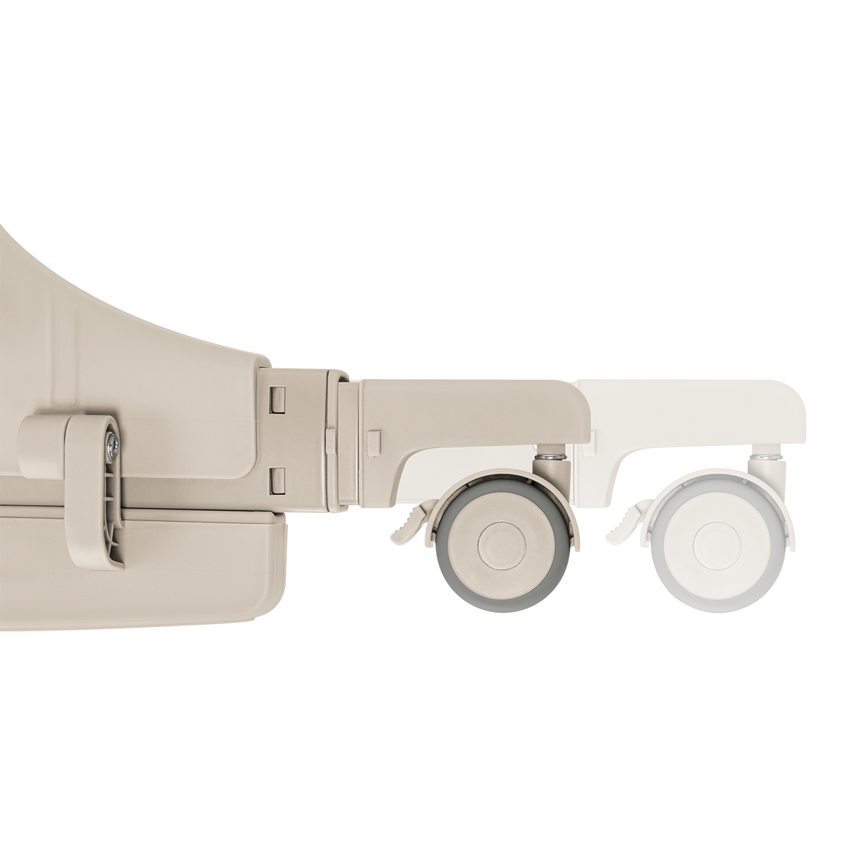 bedside crib product view 8 Lionelo Jodie Beige Cream