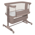 bedside crib product view 4 Lionelo Jodie Beige Taupe