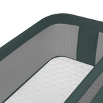 bedside crib product view 7 Lionelo Jodie Green Graphite