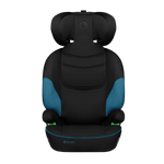 i-Size booster car seat product view 2 Lionelo Lars i-Size Green Turquoise
