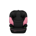 i-Size booster car seat product view 3 Lionelo Lars i-Size Pink Baby