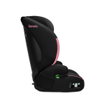 i-Size booster car seat product view 5 Lionelo Lars i-Size Pink Baby