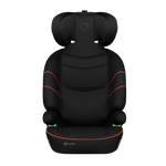 i-Size booster car seat product view 2 Lionelo Lars i-Size Sporty Black Red