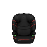 i-Size booster car seat product view 3 Lionelo Lars i-Size Sporty Black Red