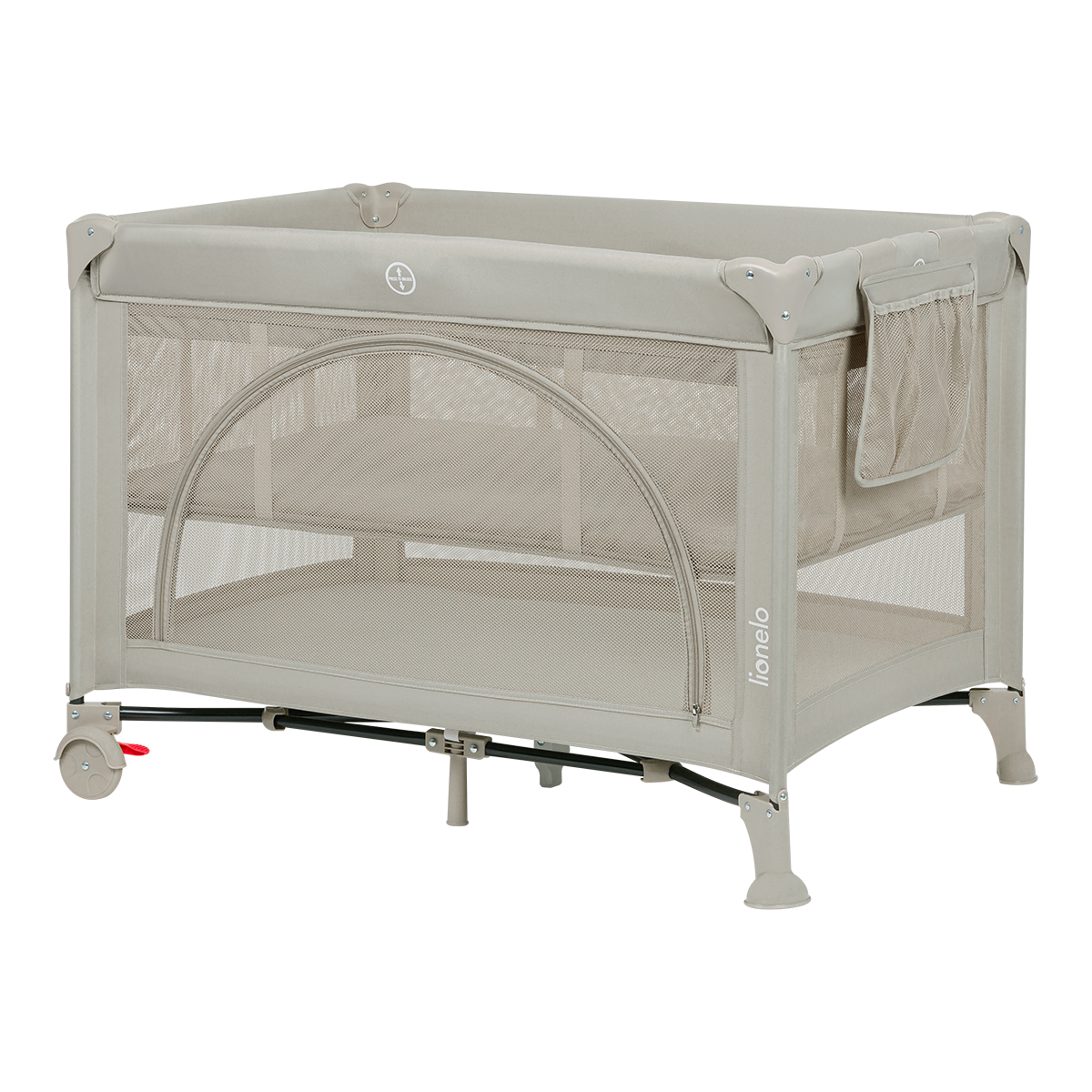 bedside crib product view 6 Lionelo Laura Beige Sand