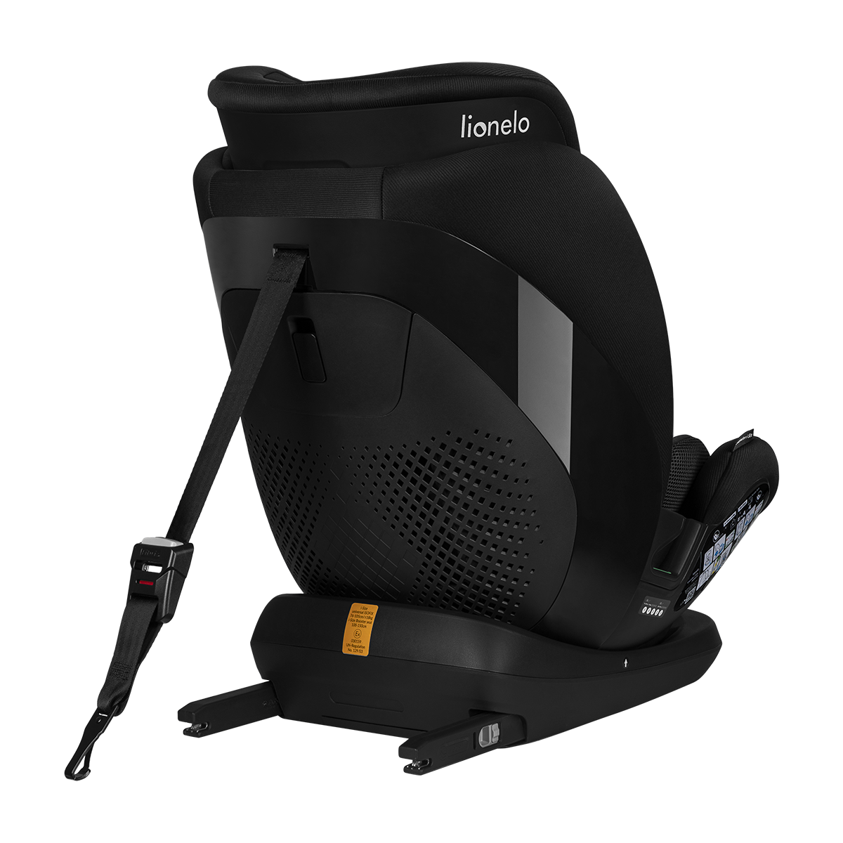 i-Size convertible car seat product view 4 Lionelo Lavender i-Size Black Carbon