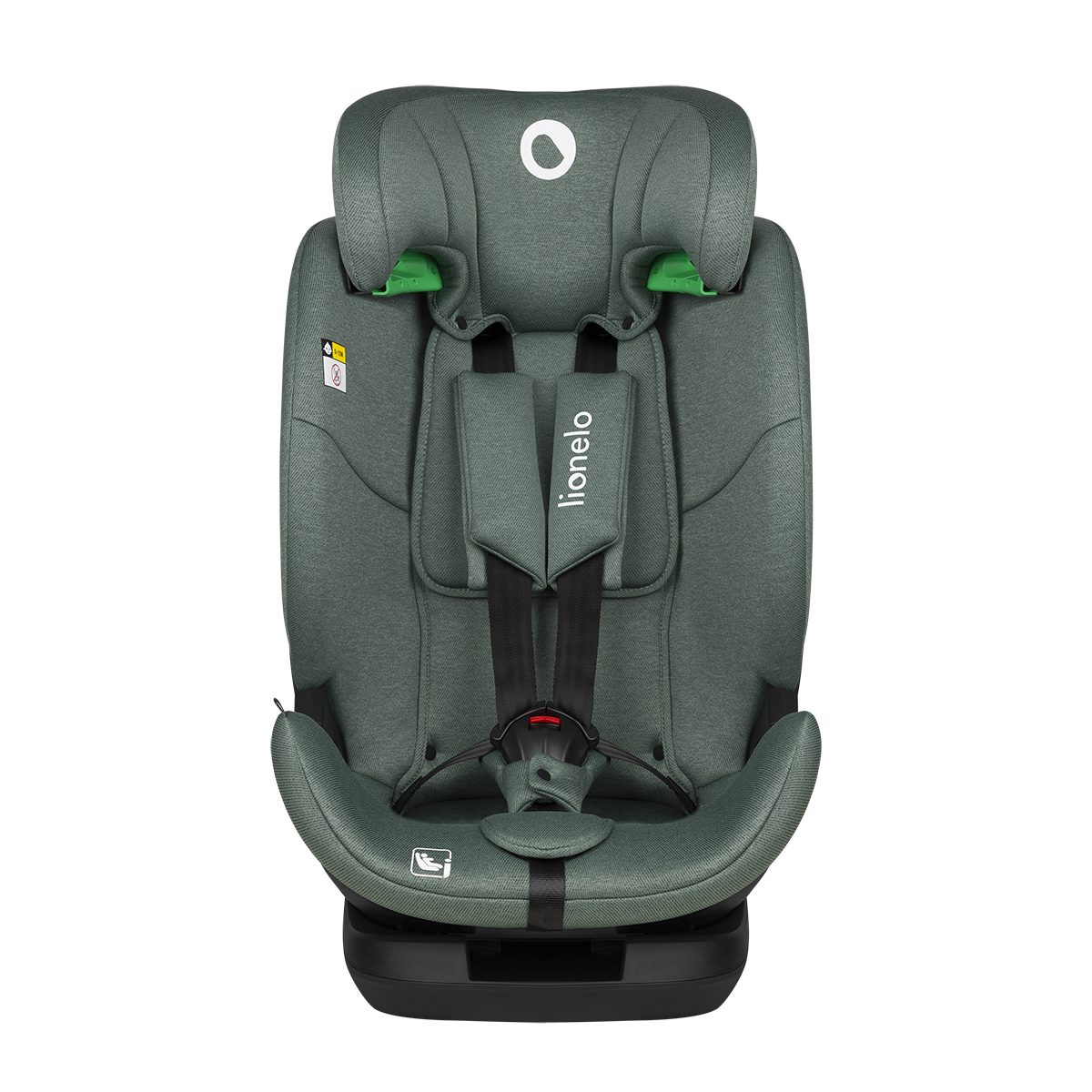 i-Size convertible car seat product view 2 Lionelo Lavender i-Size Green Pistachio